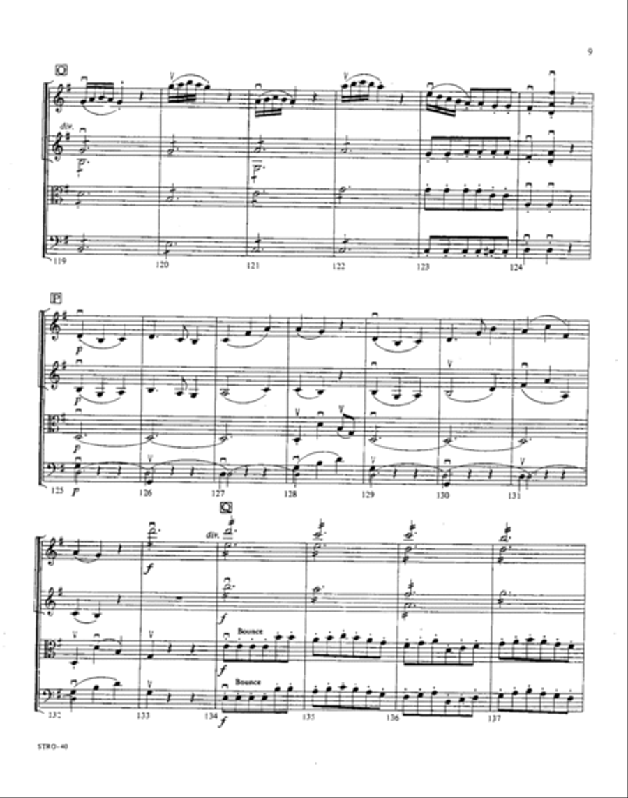 Symphony No. 12 in G K. 110: Allegro (1st movement) Orchestra scores gallery preview page 8