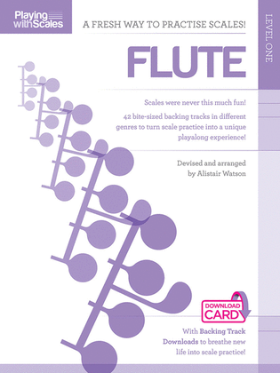 Book cover for Playing with Scales: Flute