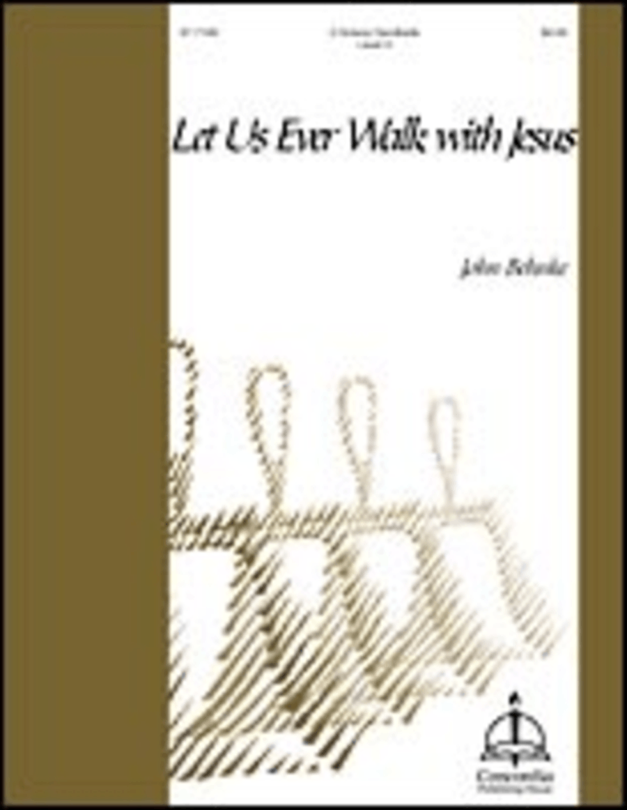 Let Us Ever Walk with Jesus Handbell Choir scores gallery preview page 1
