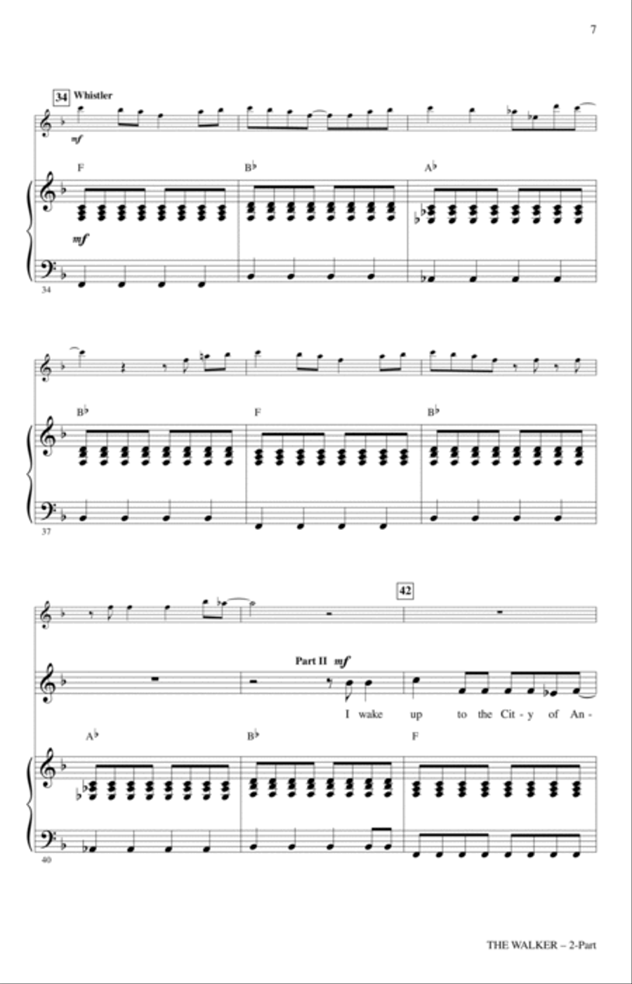 The Walker The Walker 2-Part scores gallery preview page 5