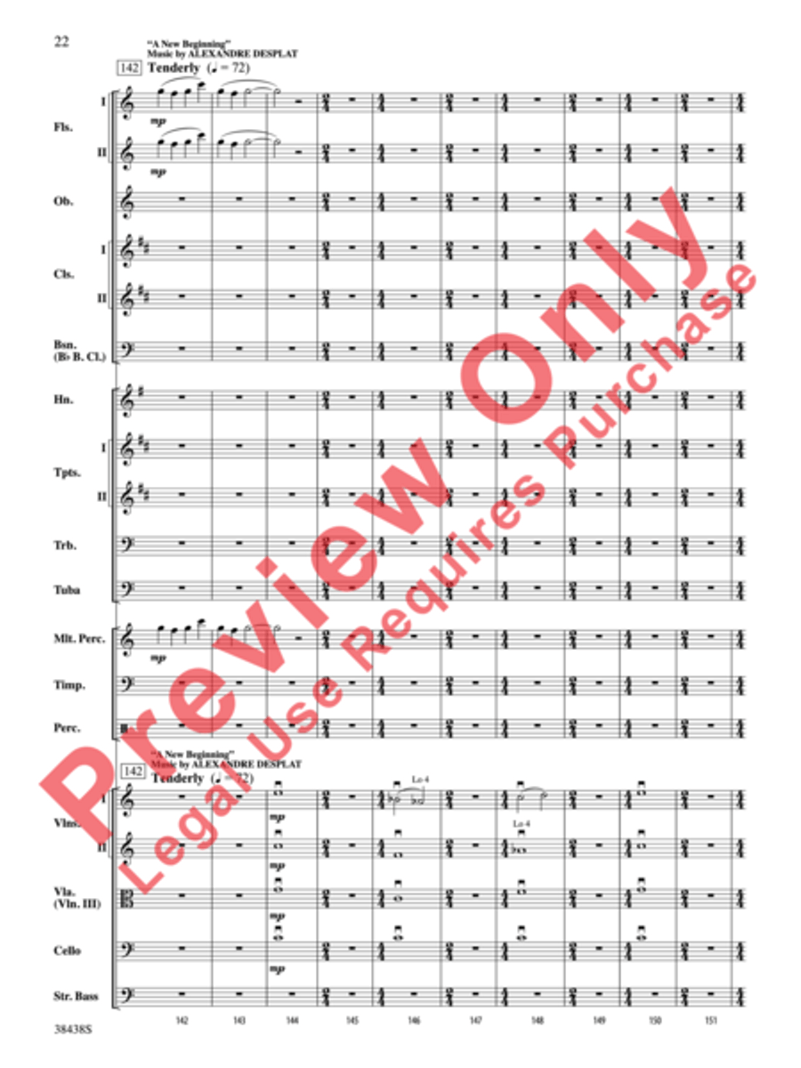 Harry Potter and the Deathly Hallows, Part 2, Selections from Full Orchestra scores gallery preview page 23