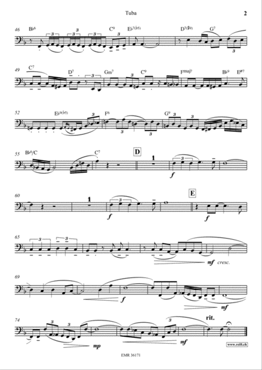 Love Is Here To Stay Tuba scores gallery preview page 3