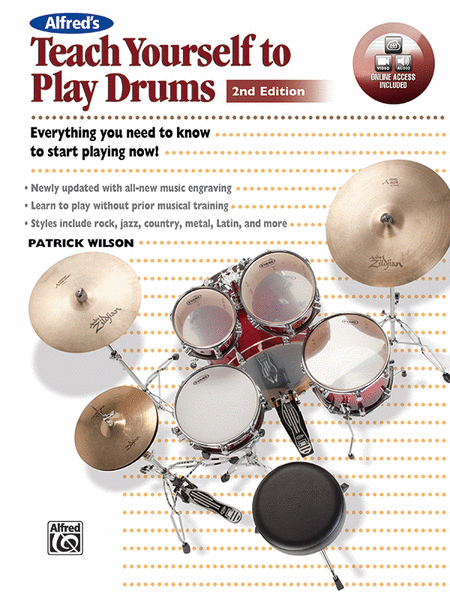 Alfred's Teach Yourself to Play Drums image number null