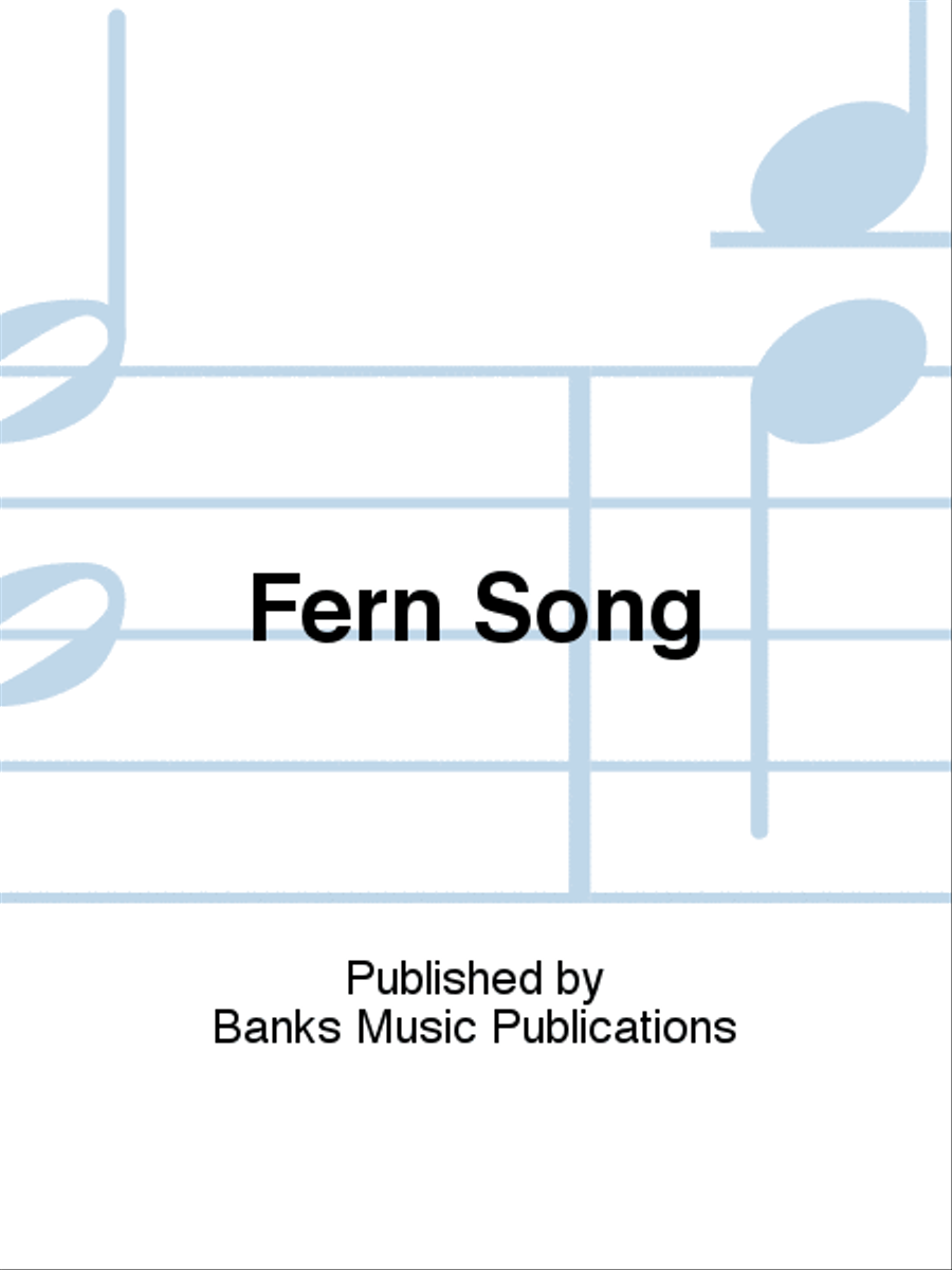 Fern Song Fern Song Choir scores gallery preview page 1