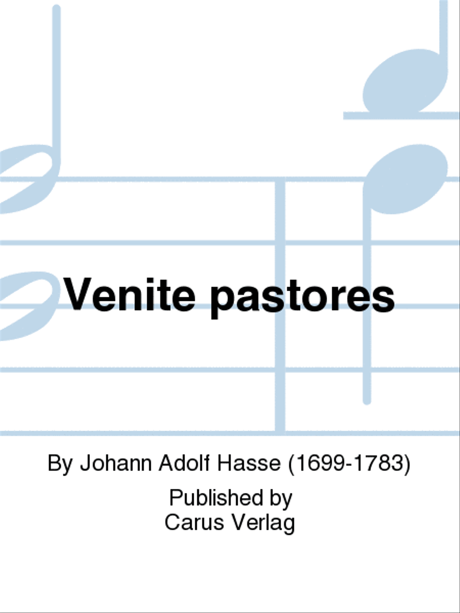 Venite pastores 4-Part scores gallery preview page 1