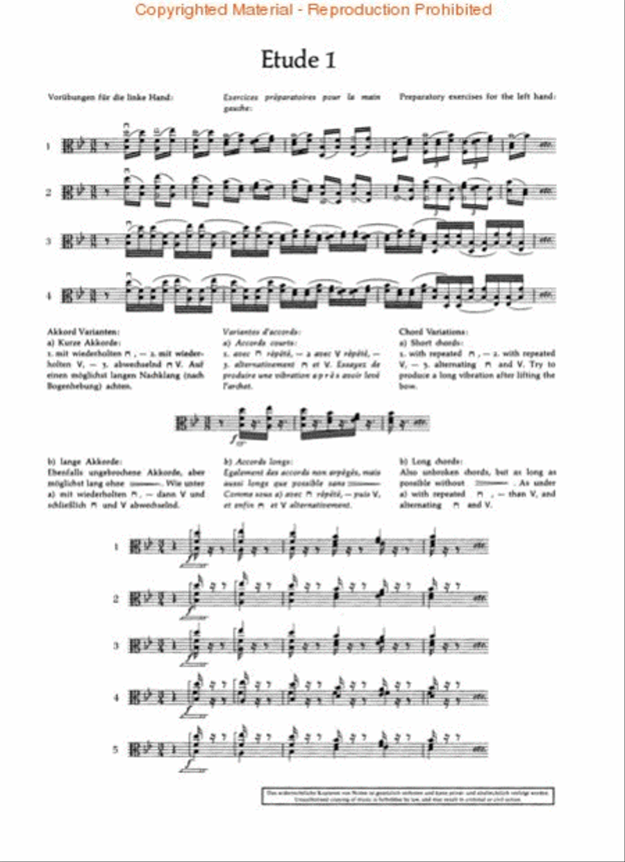 Studies and Caprices