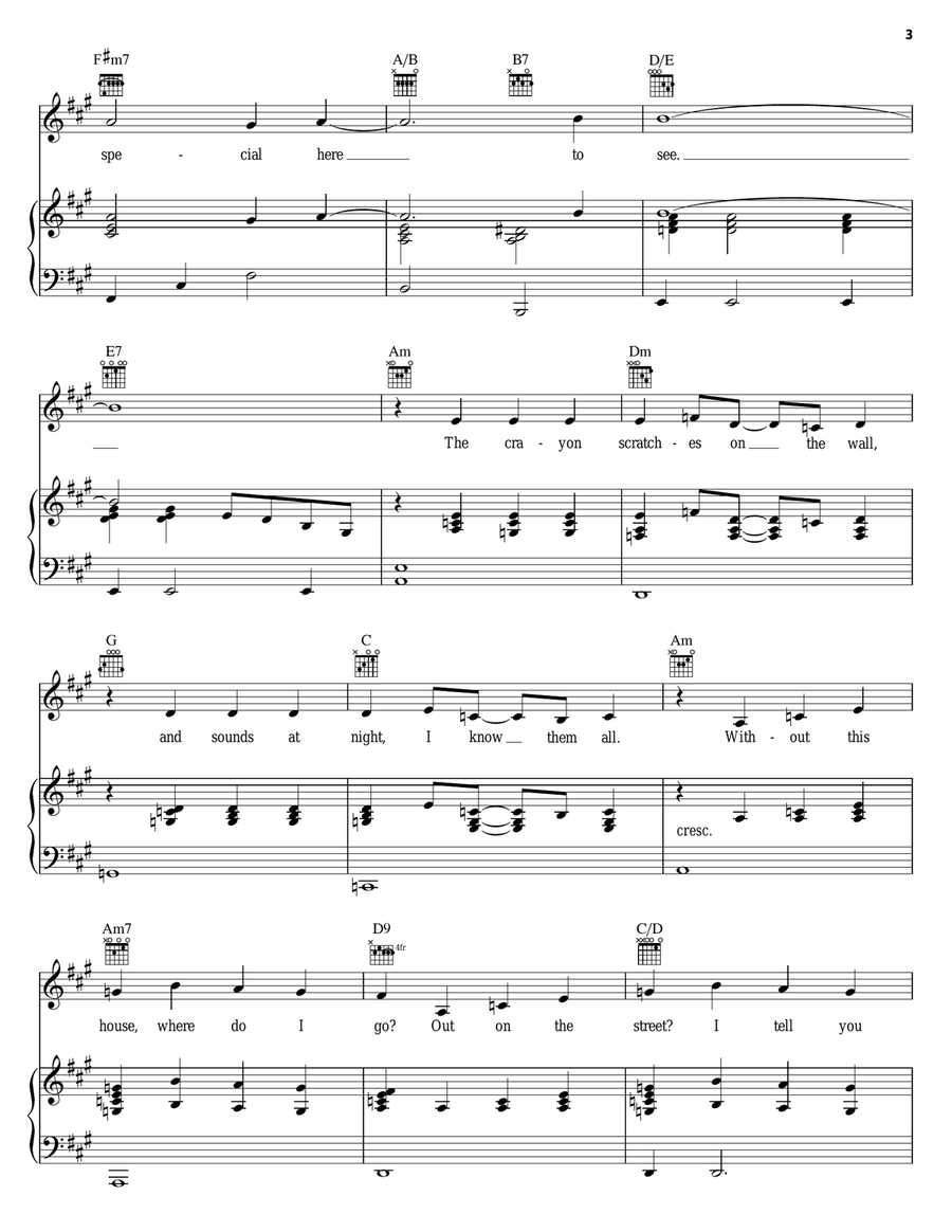 This Is My House This Is My House Piano, Vocal, Guitar scores gallery preview page 3