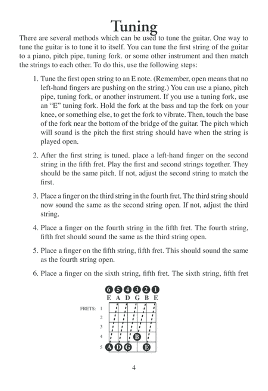 Essential Guitar Chords Essential Guitar Chords Easy Guitar scores gallery preview page 5