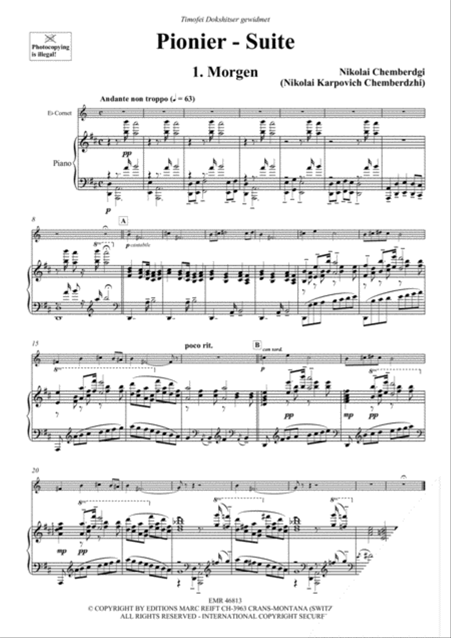 Pionier - Suite Cornet scores gallery preview page 3