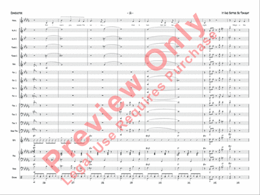 It Had Better Be Tonight Jazz Ensemble scores gallery preview page 21