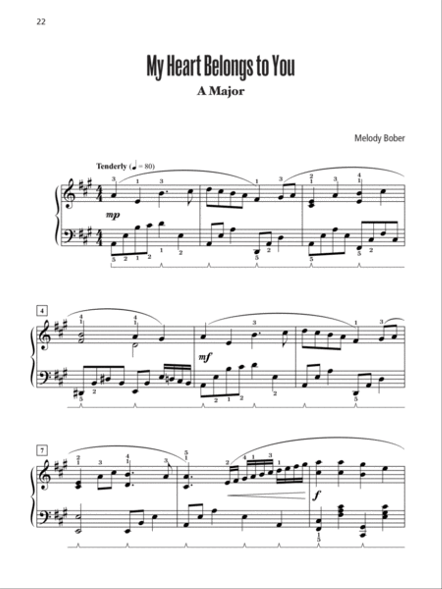 In All Keys -- Sharp Keys, Book 1 Piano Solo scores gallery preview page 4