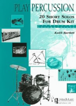 Book cover for 20 Short Solos for Drum Kit
