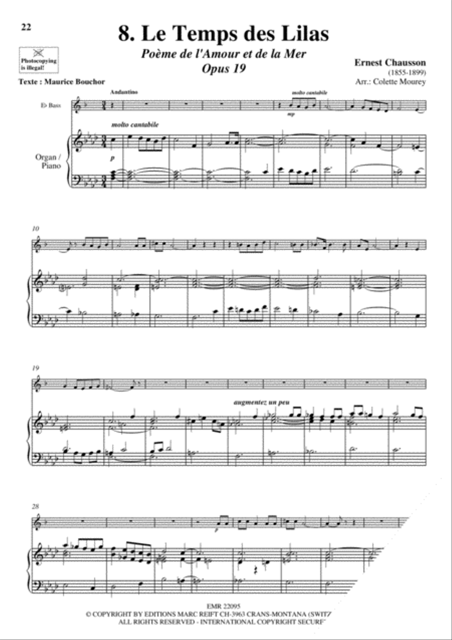 20 Greatest Meditations Voice Solo scores gallery preview page 10
