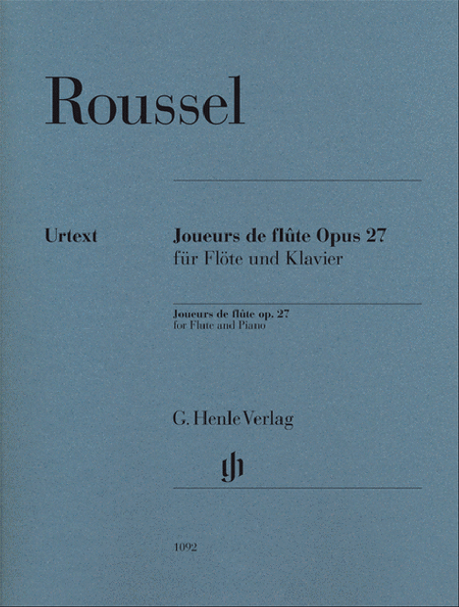 Joueurs de Flute, Op. 27 Flute Solo scores gallery preview page 1