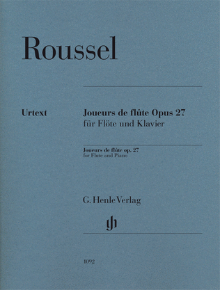 Book cover for Joueurs de Flute, Op. 27