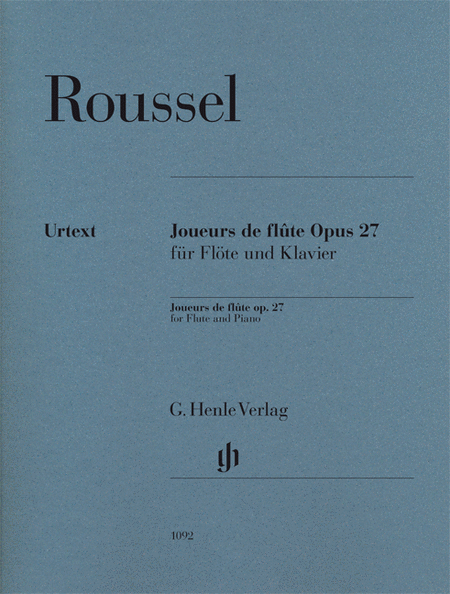 Joueurs de Flute, Op. 27