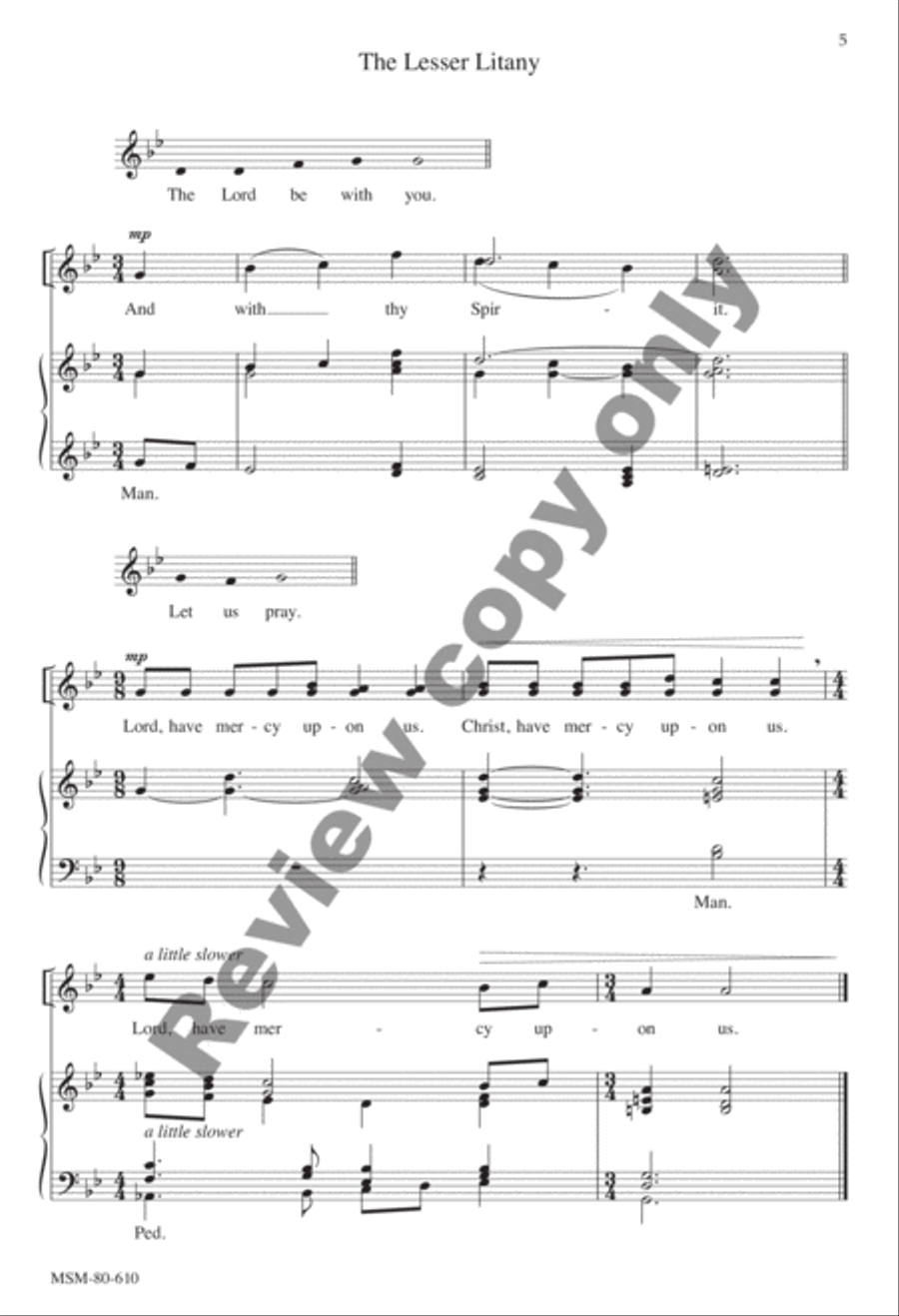 Evensong Unison Choir scores gallery preview page 38