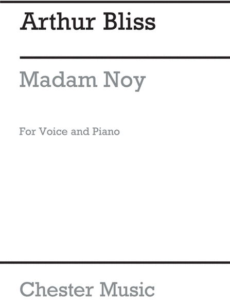 Madam Noy (Soprano and Piano Reduction)