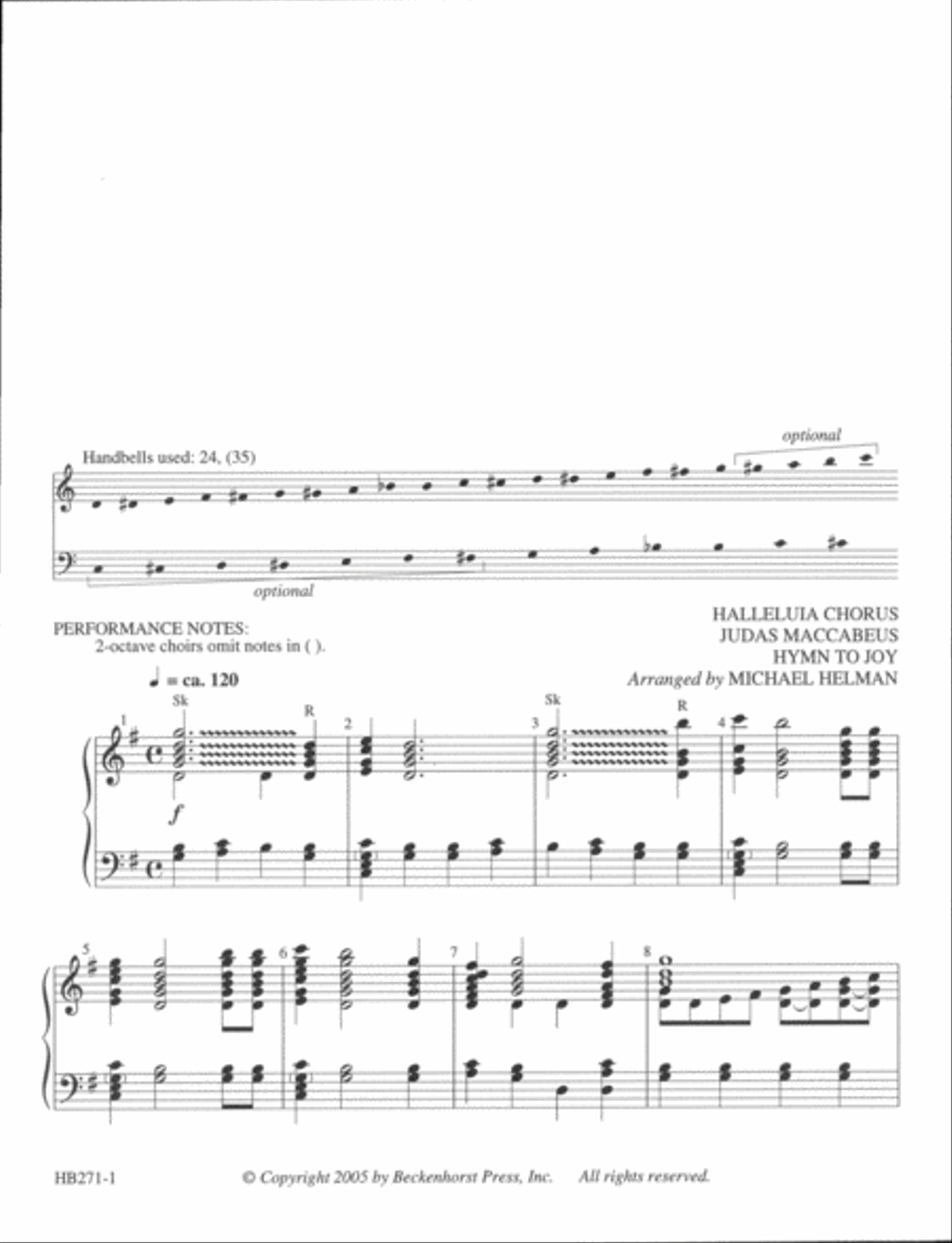 Classical Easter - 2-3 octaves 3-Octaves scores gallery preview page 2