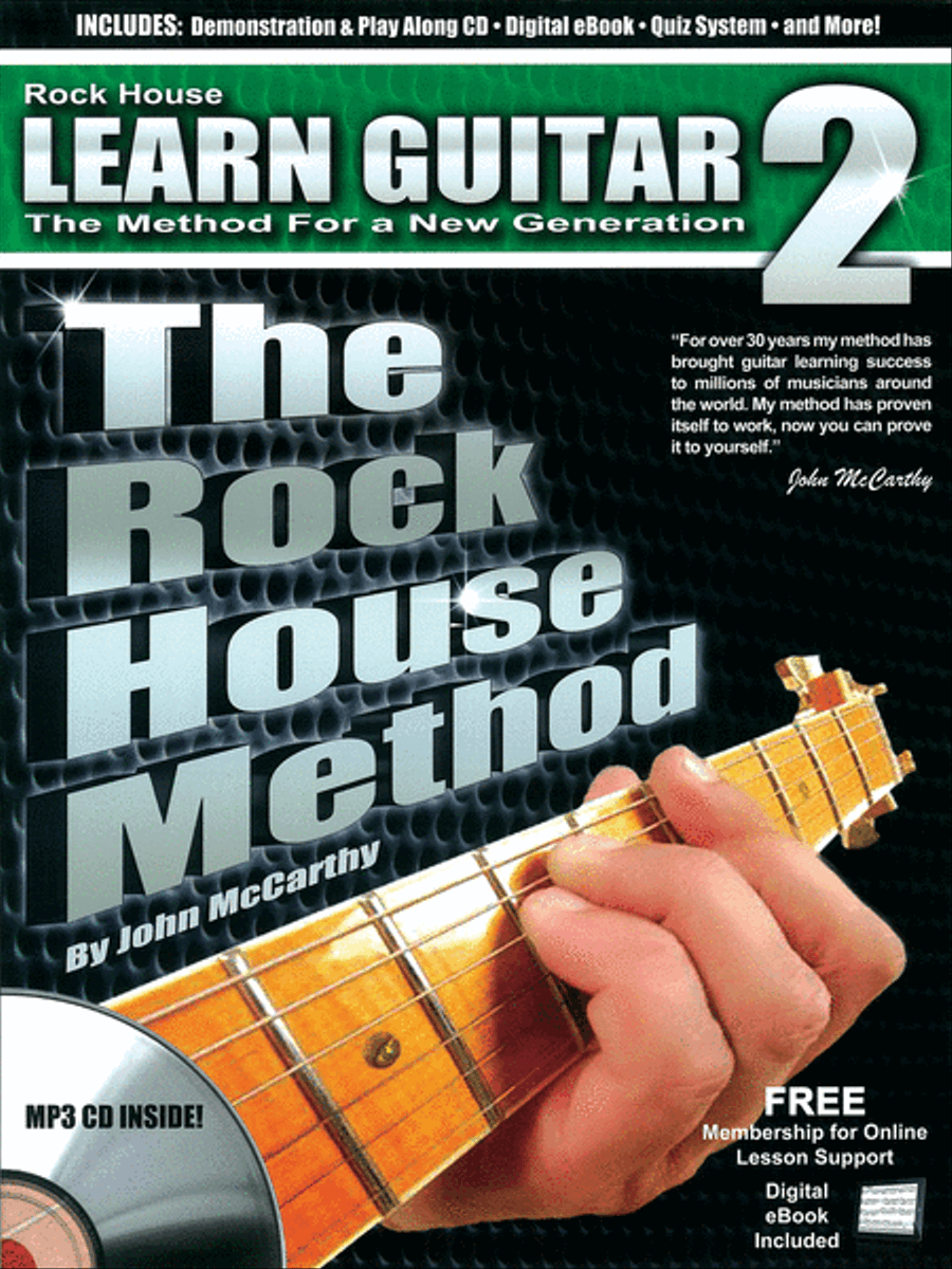 The Rock House Method: Learn Guitar 2 Guitar Tablature scores gallery preview page 1