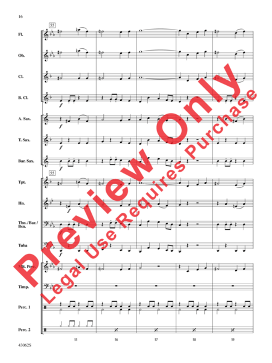 Planet X Planet X Concert Band scores gallery preview page 17