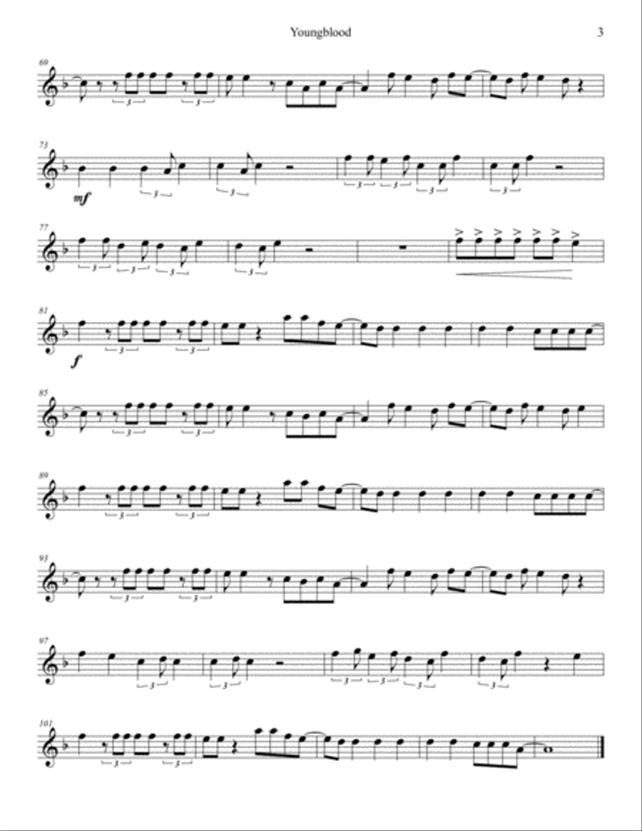 Youngblood Youngblood Brass Ensemble scores gallery preview page 3