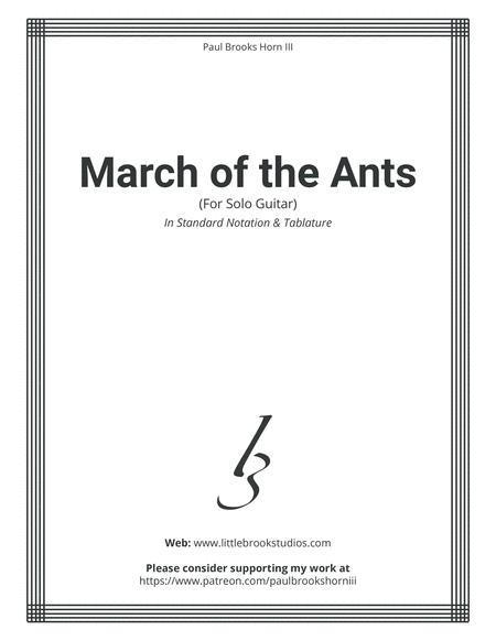 March of the Ants - Solo - Tabs image number null