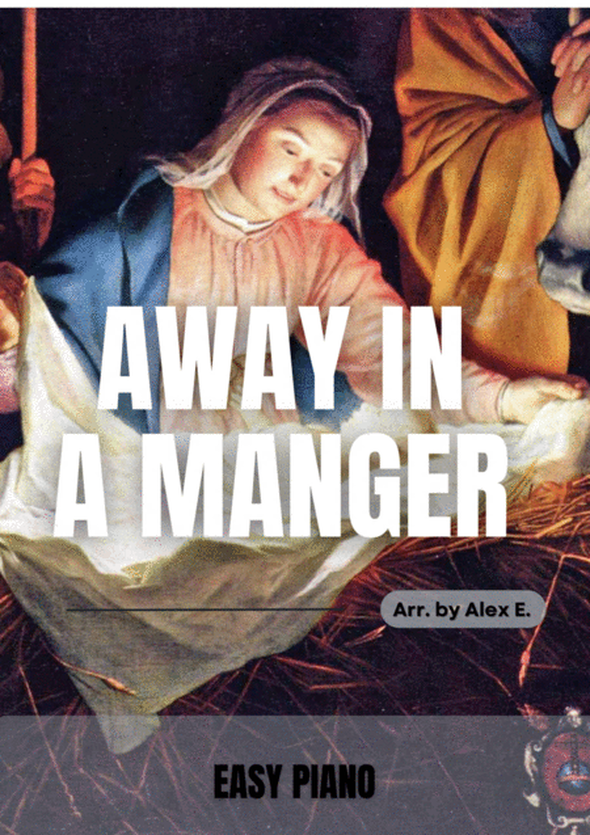 Away in a Manger - Easy Piano image number null