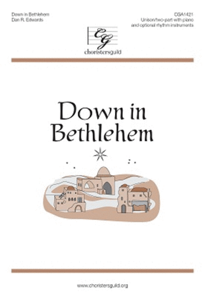 Book cover for Down in Bethlehem