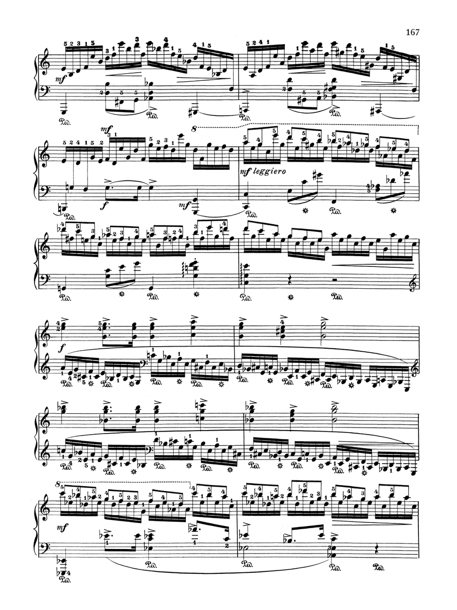 Etude in A minor, Op. 25, No. 11 Piano Method scores gallery preview page 4