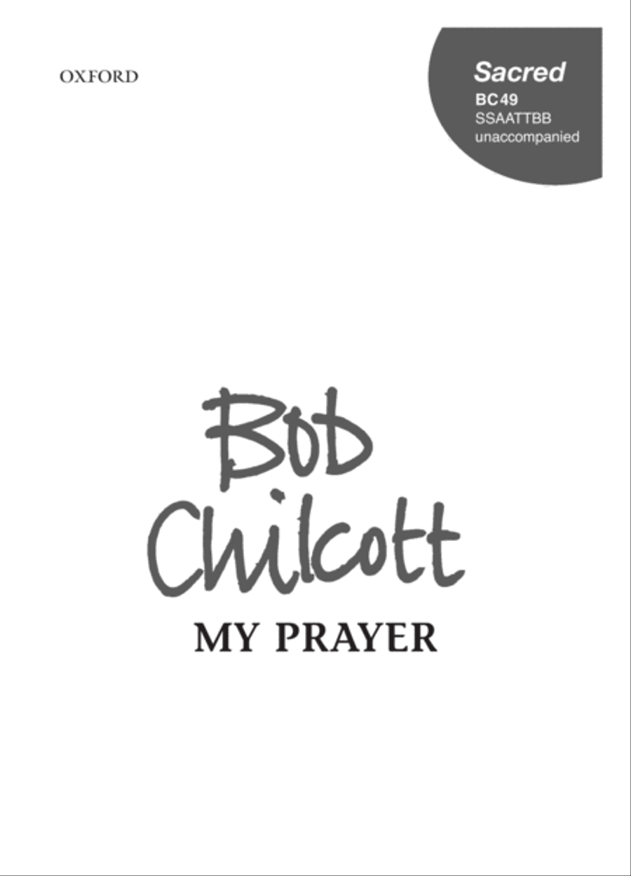 My prayer 4-Part scores gallery preview page 1