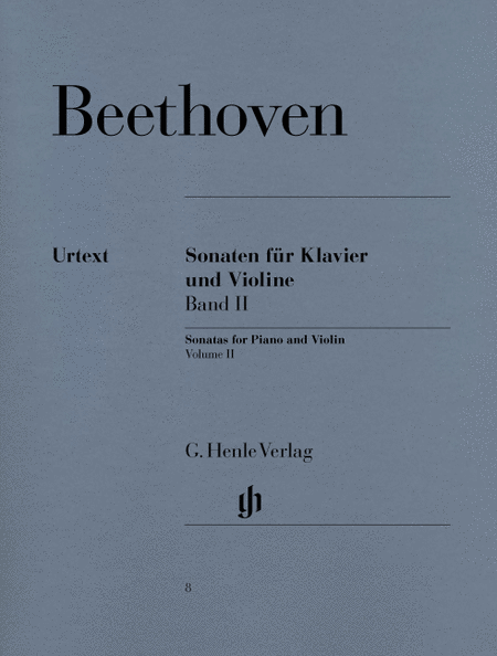 Ludwig van Beethoven: Sonatas for Piano and Violin, volume II
