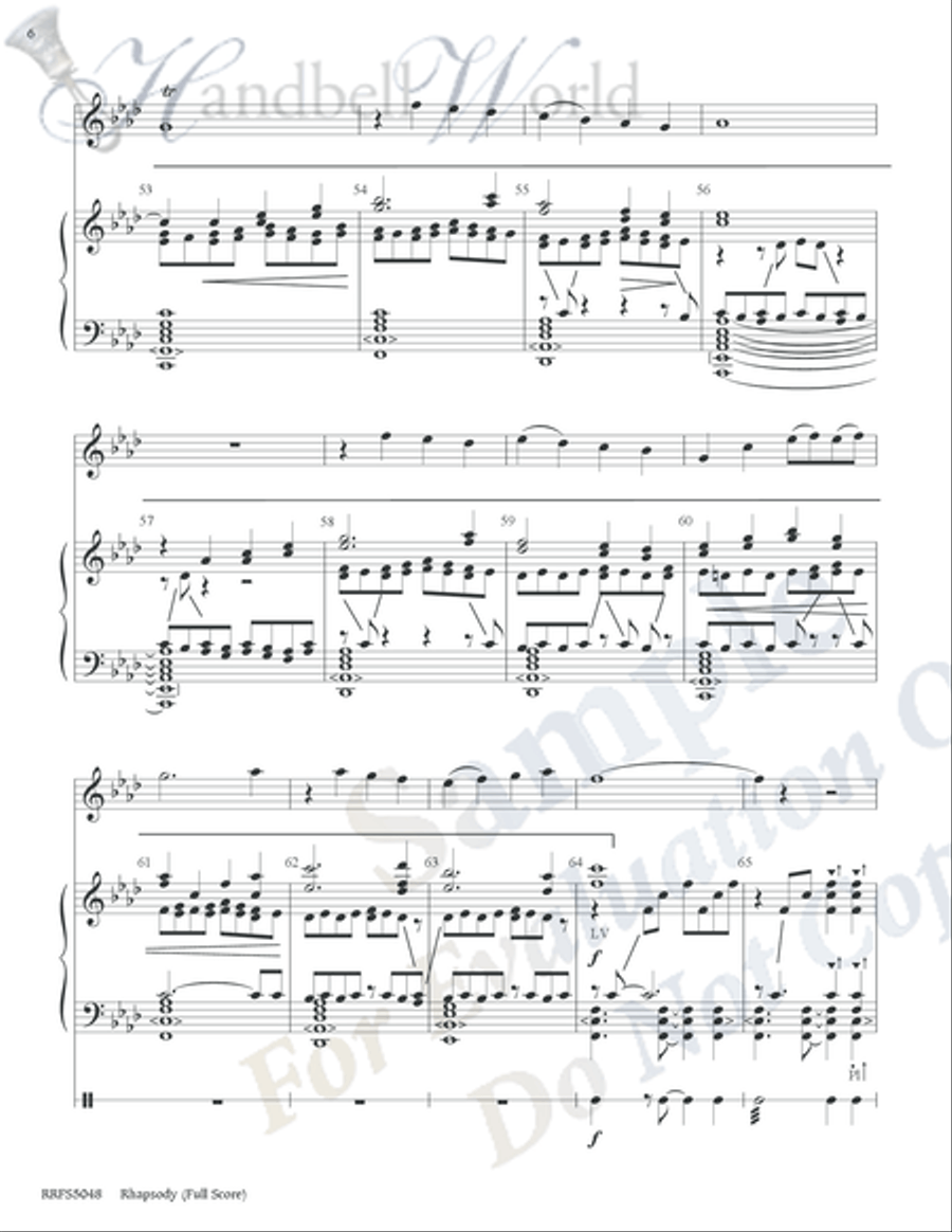 Rhapsody Rhapsody 5-Octaves scores gallery preview page 5