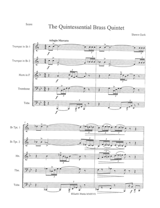 The Quintessential Brass Quintet