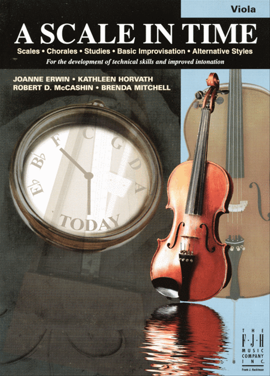 A Scale in Time, Viola Chamber Orchestra scores gallery preview page 1