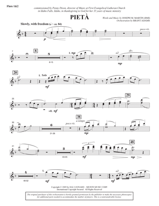 Pietà - Flute 1 & 2