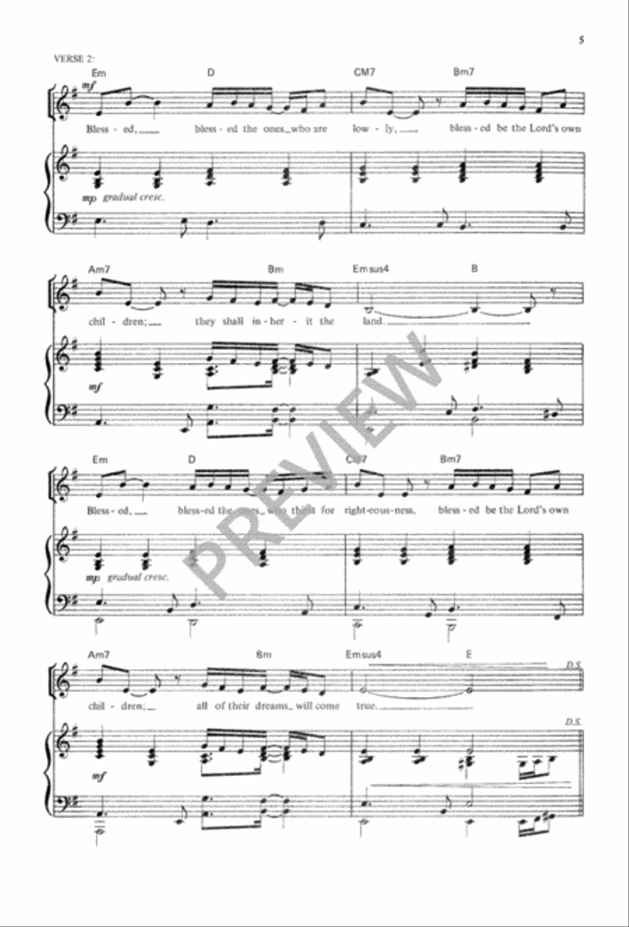 The People of God The People of God 4-Part scores gallery preview page 6