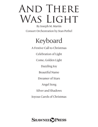 Book cover for And There Was Light - Keyboard