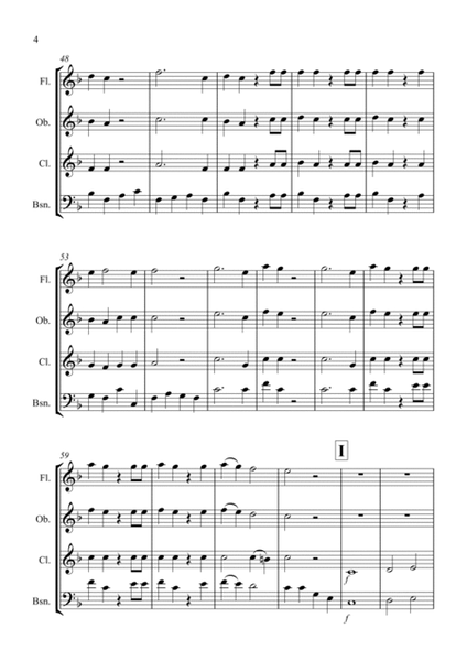 Hallelujah Chorus for Wind Quartet image number null