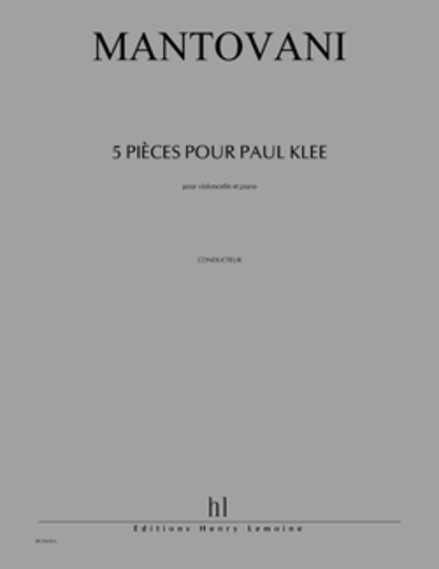 Pieces Pour Paul Klee (5)