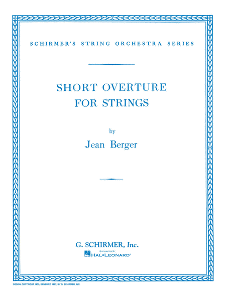 Short Overture for Strings