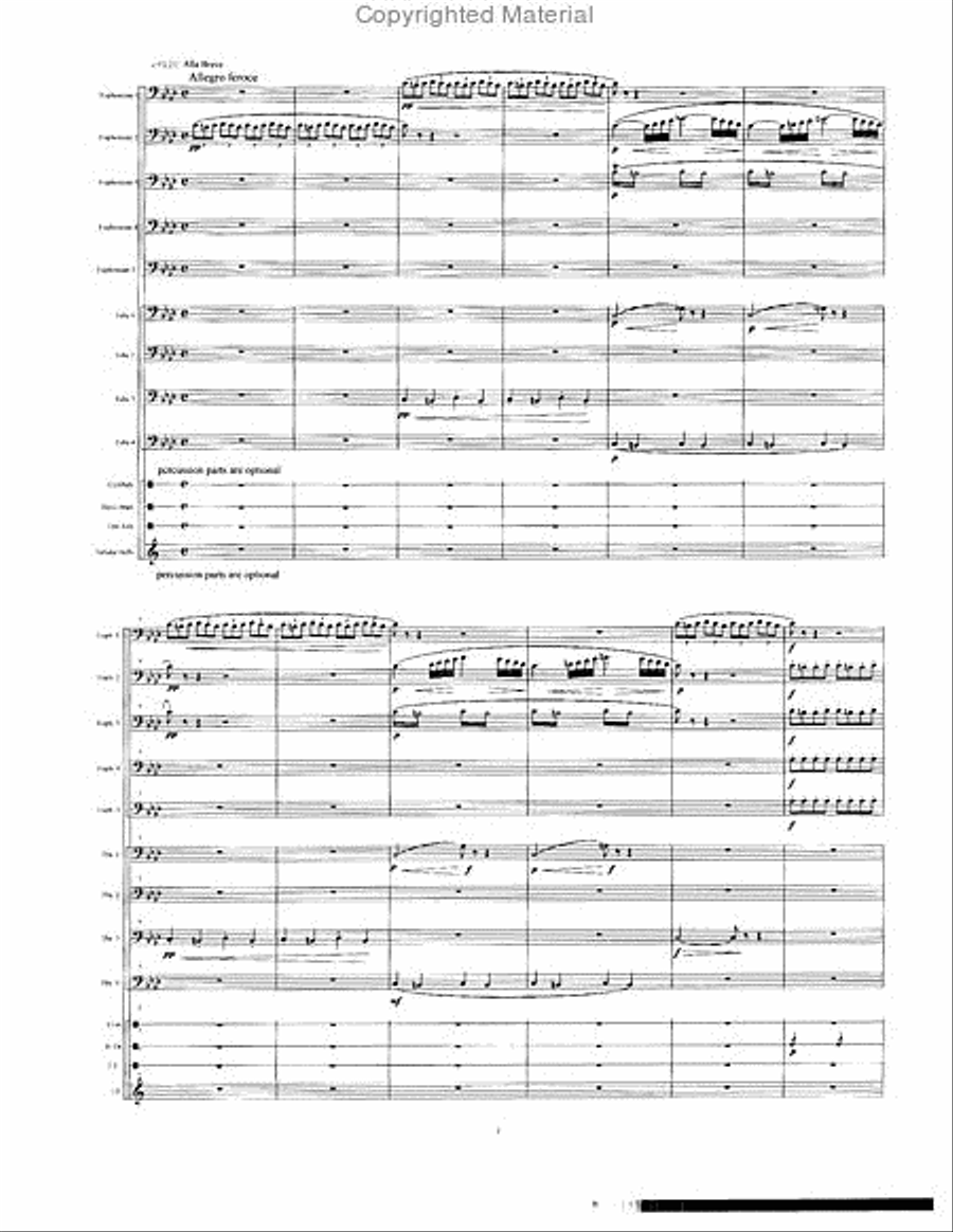 Night on Bald Mountain Night on Bald Mountain Large Ensemble scores gallery preview page 4