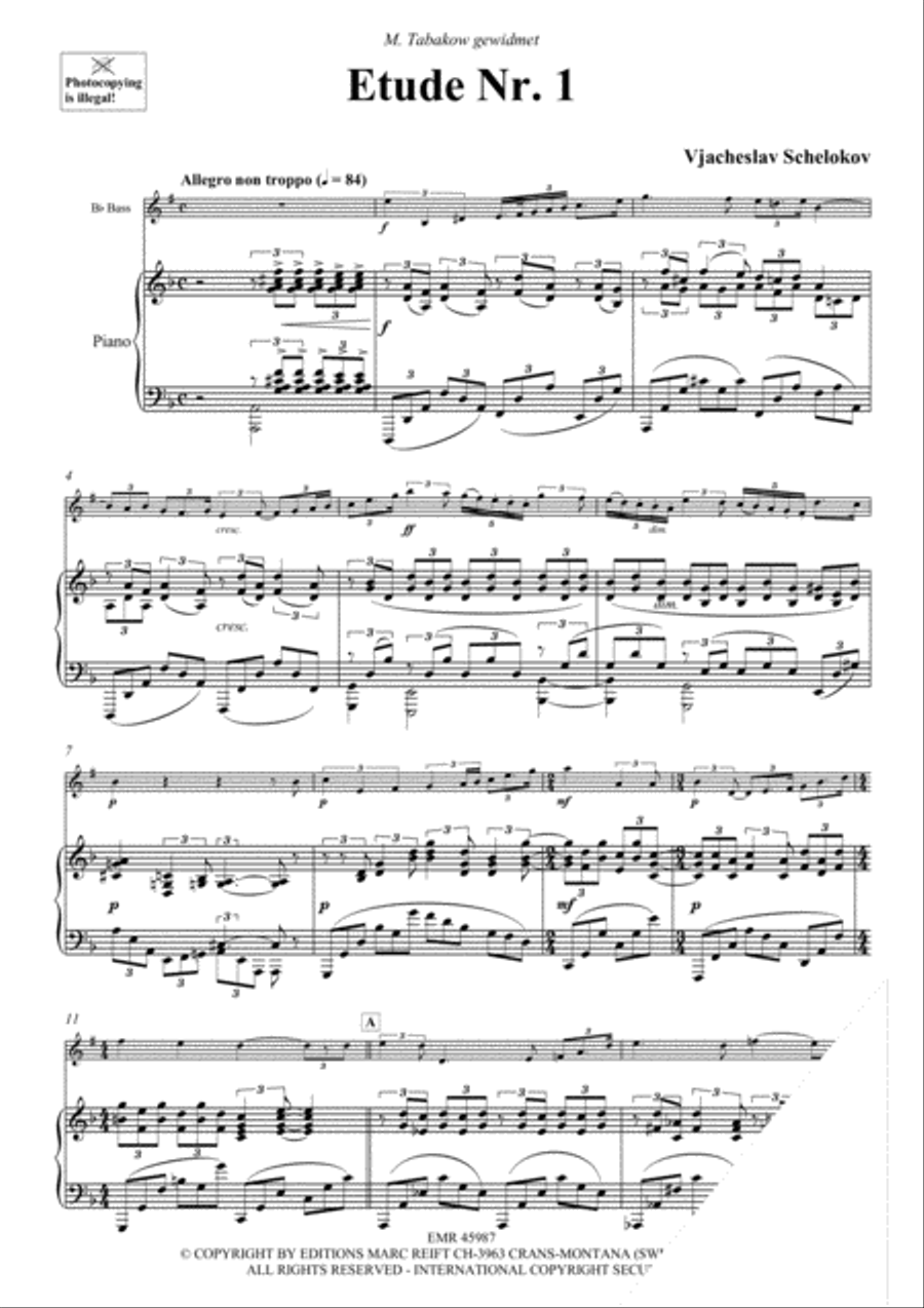Etude No. 1 + 2 Etude No. 1 + 2 Voice Solo scores gallery preview page 4