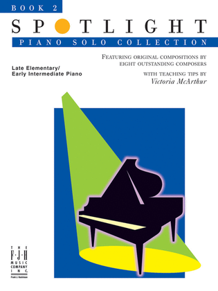Book cover for Spotlight Piano Solo Collection, Book 2