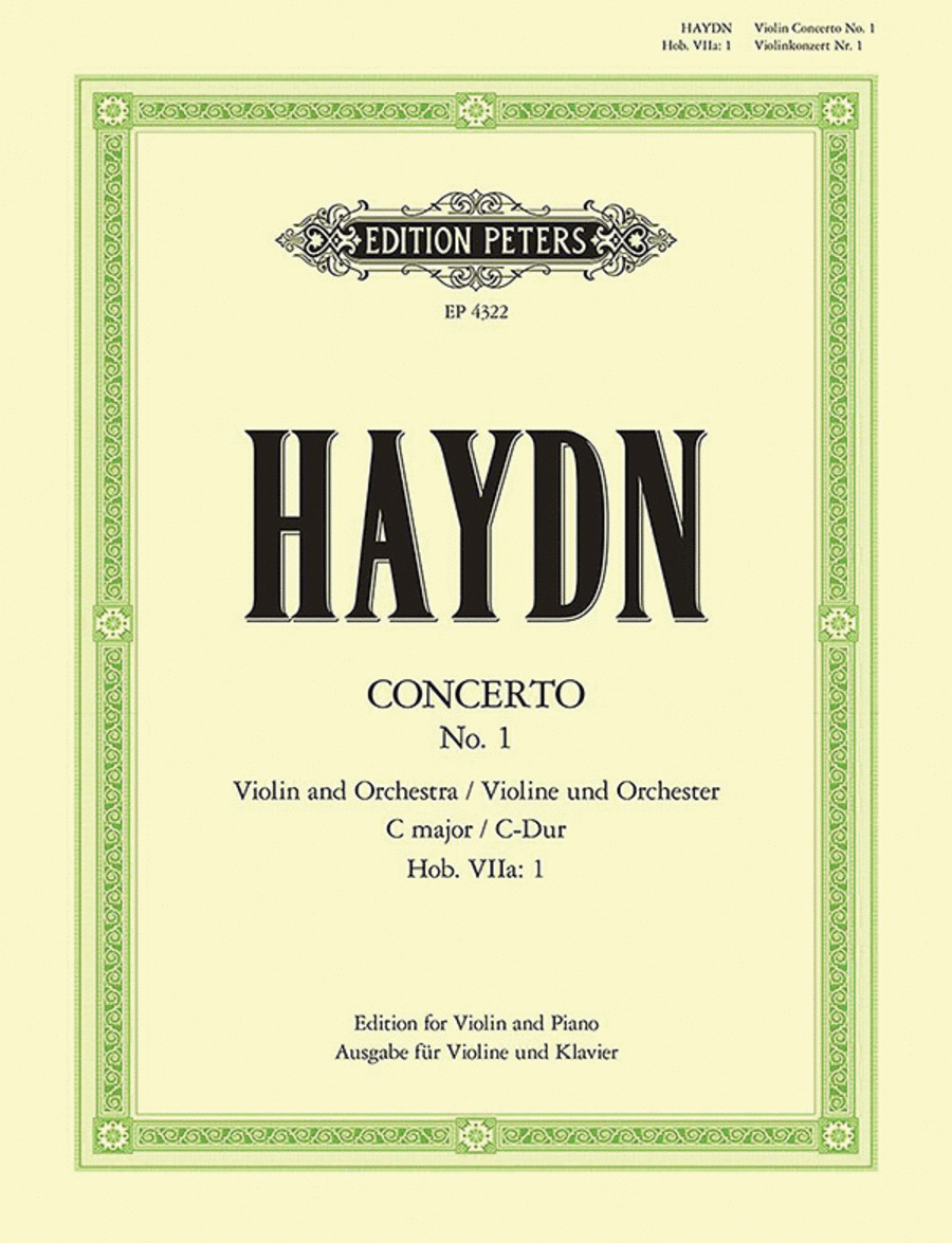 Joseph Haydn: Violin Concerto In C Major