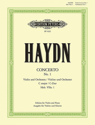 Book cover for Violin Concerto In C Major