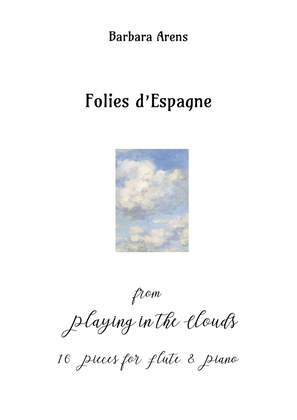 Book cover for Folies d'Espagne for Flute & Piano