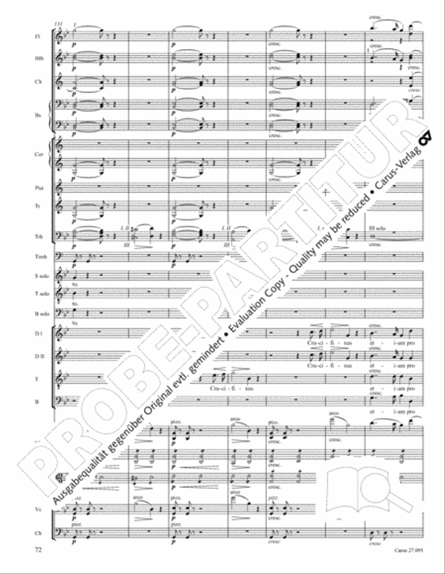 Messe solennelle de sainte Cecile STB scores gallery preview page 85