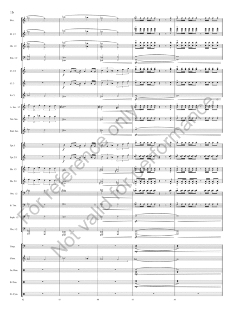 Milestones Concert Band scores gallery preview page 17