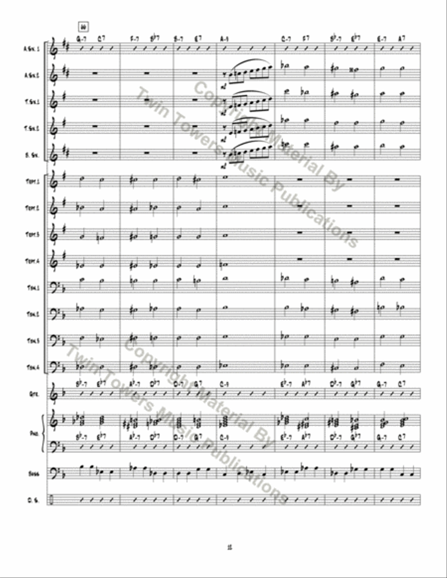 Nerve Damage Nerve Damage Jazz Ensemble scores gallery preview page 13